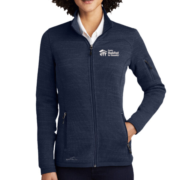 Eddie Bauer Ladies Sweater Fleece Full-Zip - Embroidered Logo Thumbnail