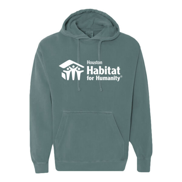 Comfort Colors - Garment-Dyed Hooded Sweatshirt - Printed Logo Thumbnail