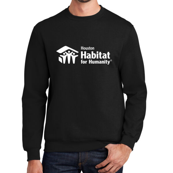 Port & Company Core Fleece Crewneck Sweatshirt - Printed Logo Thumbnail