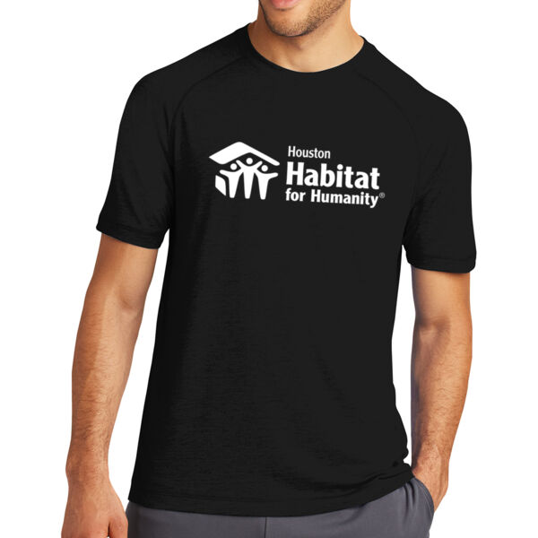 Sport-Tek PosiCharge Tri-Blend Wicking Raglan Tee - Printed Logo Thumbnail