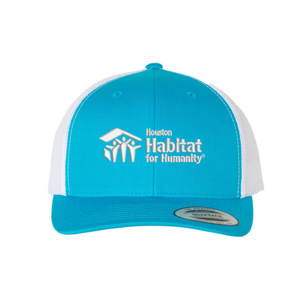 YP Classics Retro Trucker Cap - Embroidered Logo Thumbnail