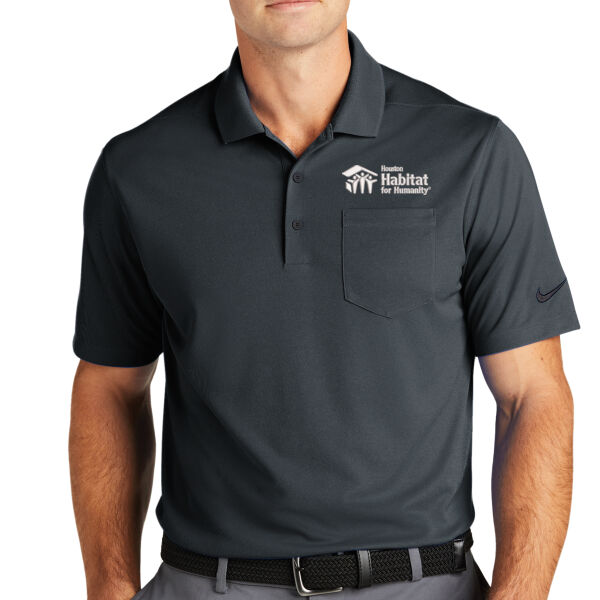 Nike Dri-FIT Micro Pique 2.0 Pocket Polo - Embroidered Logo Thumbnail