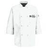 Eight Pearl Button Chef Coat with Thermometer Pocket Thumbnail