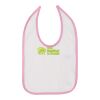 Infant Contrast Trim Premium Jersey Bib Thumbnail
