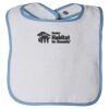 Infant Contrast Trim Terry Bib Thumbnail