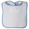 Infant Contrast Trim Terry Bib Thumbnail